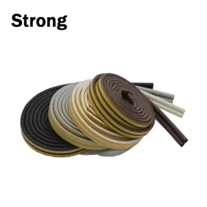 2025 D-Shaped EPDM Self-Adhesive Foam Door and Window Seal Strip