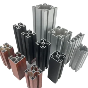 2040 4040 European Standard Black Double-Sided Industrial Aluminum Profile Extrusion