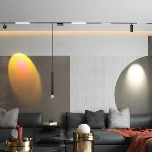 20W 30W 40W Commercial LED Magnetic Track Spotlight Ceiling Light System