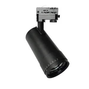 20W LED Track Spotlight 3CCT Adjustable 10 60° Zoom Beam Aluminum Housing COB Light for Exhibition Gallery Shop