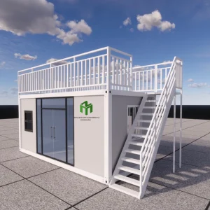 20ft 40ft Luxury Modular Steel Container House Detachable Design Prefabricated Modern Mediterranean Style Living Room Bedroom