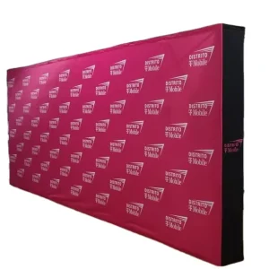 20ft Advertising Tension Fabric Booth Pop up Backdrop Display Stand Wall