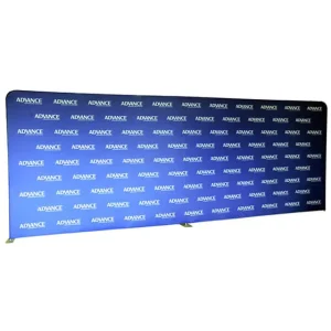 20ft Custom Printed Tension Fabric Backdrop Exhibition Booth Display Stand