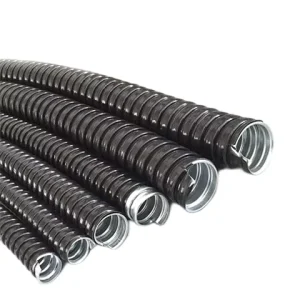 20mm 3/4″ Electrical Corrugated Metal Waterproof Flame Retardant Flexible Conduit for Underground Wire Protection