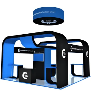 20×20 Modular Aluminum Extrusion Exhibition Trade Show Booth