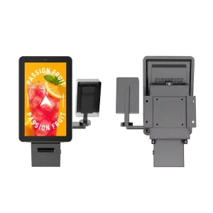21.5 Inch Outdoor High-Brightness Self-Service Payment Kiosk with 10-Point Capacitive Touch Screen and Printer