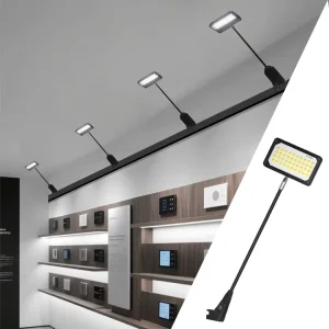 21W LED Exhibition Light with Long Arm and Clamp for Billboards and Displays