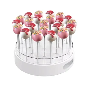 22-Hole Acrylic Lollipop and Candy Display Rack