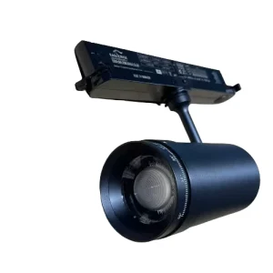 220V LED Track Light 90Ra Aluminum Track Spotlight 100lm W High Lumen COB Rail Lamp for Clothing Store Commercial Lighting