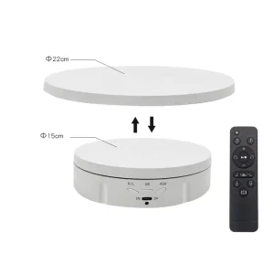22CM Replacement Cover for 2-in-1 Rotating Display Stand with Remote Control