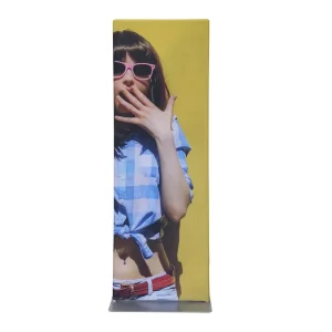 23.5″x72″ Straight Tension Fabric Display Advertising Exhibition Trade Show Stretch Tube Frame Backdrop Banner Stand