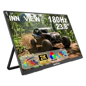 23.8 Inch Portable IPS Display 2560×1440 1000:1 Contrast Ratio 178-Degree Viewing Angle Eye Care
