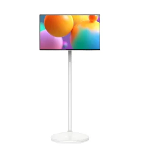 24 Inch Indoor Movable LCD Digital Signage Android Touch Screen Digital Kiosk Vertical and Portrait Display
