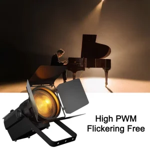 250W 350W LED Spotlights RGBW Stage Lighting for Theme Park Concert Theater Studio IP20 DMX512