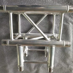 290*290mm Spigot Aluminum Alloy Truss Structure Truss Box 3 Way Corner Connector