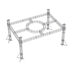 290 mm Aluminum Frame Truss Structure with Movable Aluminum Socket Lifting Bolt Truss