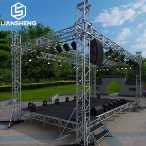 290x290mm Aluminum Alloy Spigot Truss Structure for Stage Systems