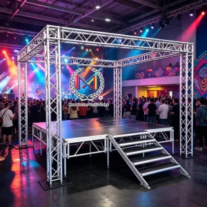 290x290mm Aluminum Spigot Truss TUV Certified Modular Stage Lighting Truss for Events