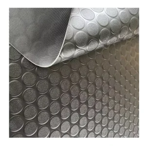 2mm Waterproof Anti-Slip PVC Vinyl Flooring Mats for Industrial Indoor Garage, Car, and Bus Floors