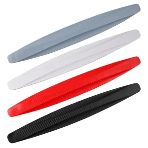 2pcs Car Body Anti collision Strip Anti scratch Rubber Strip Door Bumper Protection Sticker