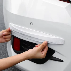 2pcs Car Bumper Protector Strip Guard Corner Protection Strips Scratch Protector Crash Blade Anti Collision Sports Entertainment