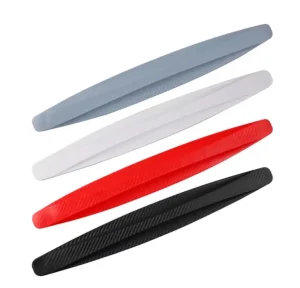 2pcs Car Bumper Protector Strip Guard Corner Protection Strips Scratch Protector Crash Blade Anti Collision Sports Entertainment