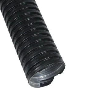 3/4 PVC Coated Galvanized Steel Flame Resistant Black and Gray Flexible Cable Protection Conduit