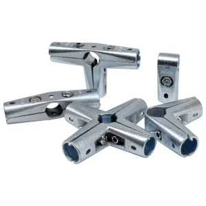 3 4″ Round Tube Connector Pipe Fittings