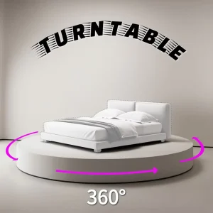 3-6m Remote Control Car Rotating Turntable Platform for Exhibition Display