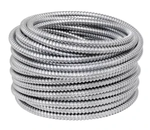 3/8 in 10mm Aluminum Electrical Conduit Waterproof GI Flexible Conduit for Electrical Wire Protection