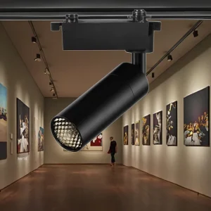 3 Degree Modern Anti Glare Dimmable Zoom LED Track Spotlight Cob Chip with Aluminum Body for Restaurant Use
