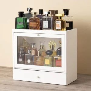 3-Tier Wooden Cologne Rack and Display Shelf for Men’s Bathroom