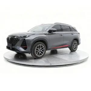 3 Ton Steel Hydraulic Car Turntable, 360 Degree Rotating Platform for Car Display and Parking