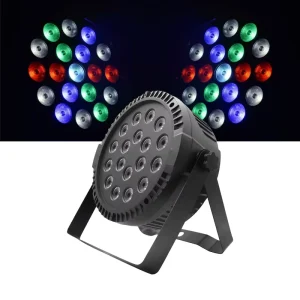 3-in-1 18×1.5W LED PAR Light for Stage Lighting DJ Disco and Shows