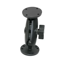 3.54” Marine Electronic Mounts With 1”/24mm/B Sizes Double Fixed Ball Head Bracket for Camera Mounting Solution
