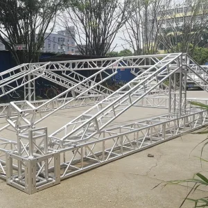 300*300mm Portable Aluminum Stage Bolt Truss for Concert Events