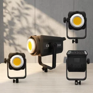 300W LED Fill Light Adjustable Color Temperature 2800-6800K U-Type Bracket for Live Streaming Photography and Beauty