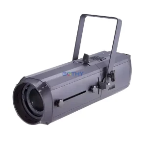 300W White LED Profile Spotlight Manual Zoom DMX512 CRI 95 Stage Light