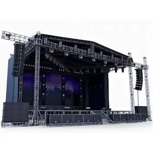 300mm Aluminum Bolt Stage Truss Outdoor Exhibition Display Heavy Duty Truss System for Concert and DJ Events