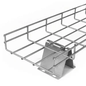 304 Stainless Steel Anti-Rust Wire Mesh Cable Laying Tray Conduit Equipment Wiring Trough Data Center Cable Rack