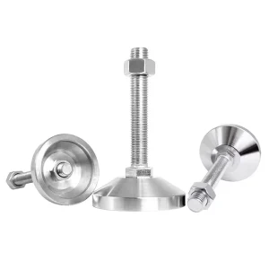 304 Stainless Steel Heavy-Duty Adjustable Floor-Standing Base for Mechanical Equipment Support