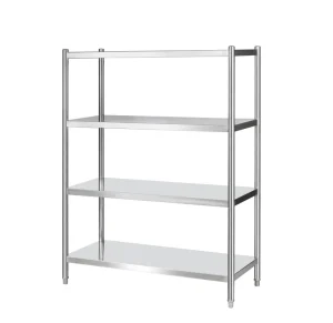 304 Stainless Steel Kitchen Display Stand and Storage Shelf Rack