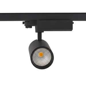 30W Adjustable Moving Head Spot COB LED Track Light Aluminum Commercial Track Lighting