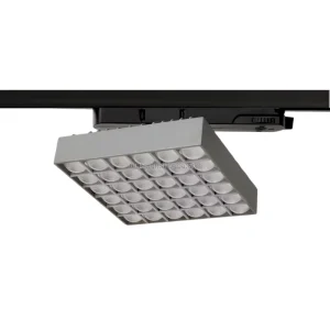 30W LED Aluminum Wide-Beam 60-Degree Rotatable Ceiling Track Spotlight for Clothing Stores