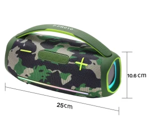 30W Out Power Portable Wireless Speaker With RGB Light IPX5 Waterproof Outdoor Super Bass Boombox Speakers for Home Party Gift