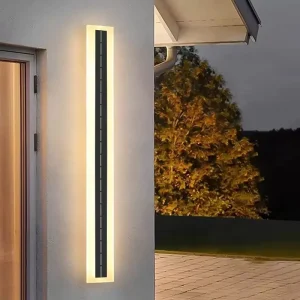 30cm 60cm 100cm 120cm Outdoor LED Solar Wall Lamp Long Strip Linear Light