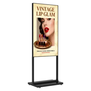 32 Inch Ultra-Thin-Bezel High Brightness Hanging Shop Window LCD Display