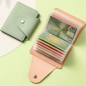 34 Cards Business Card Book Holder Name Card Organizer RFID Blocking