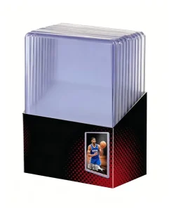35PT Semi-Rigid Transparent PVC Trading Card Protector for Baseball Cards and TCG Collections