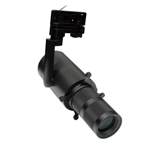 35W LED Track Light 4 Wires 3 Phase Rail 2in1 WW CW Profile Spotlight 25° 40° 50° 60° Manual Zoom Art Exhibition Stage Lighting